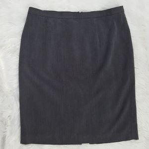 Michael Kors Gray Pencil Skirt